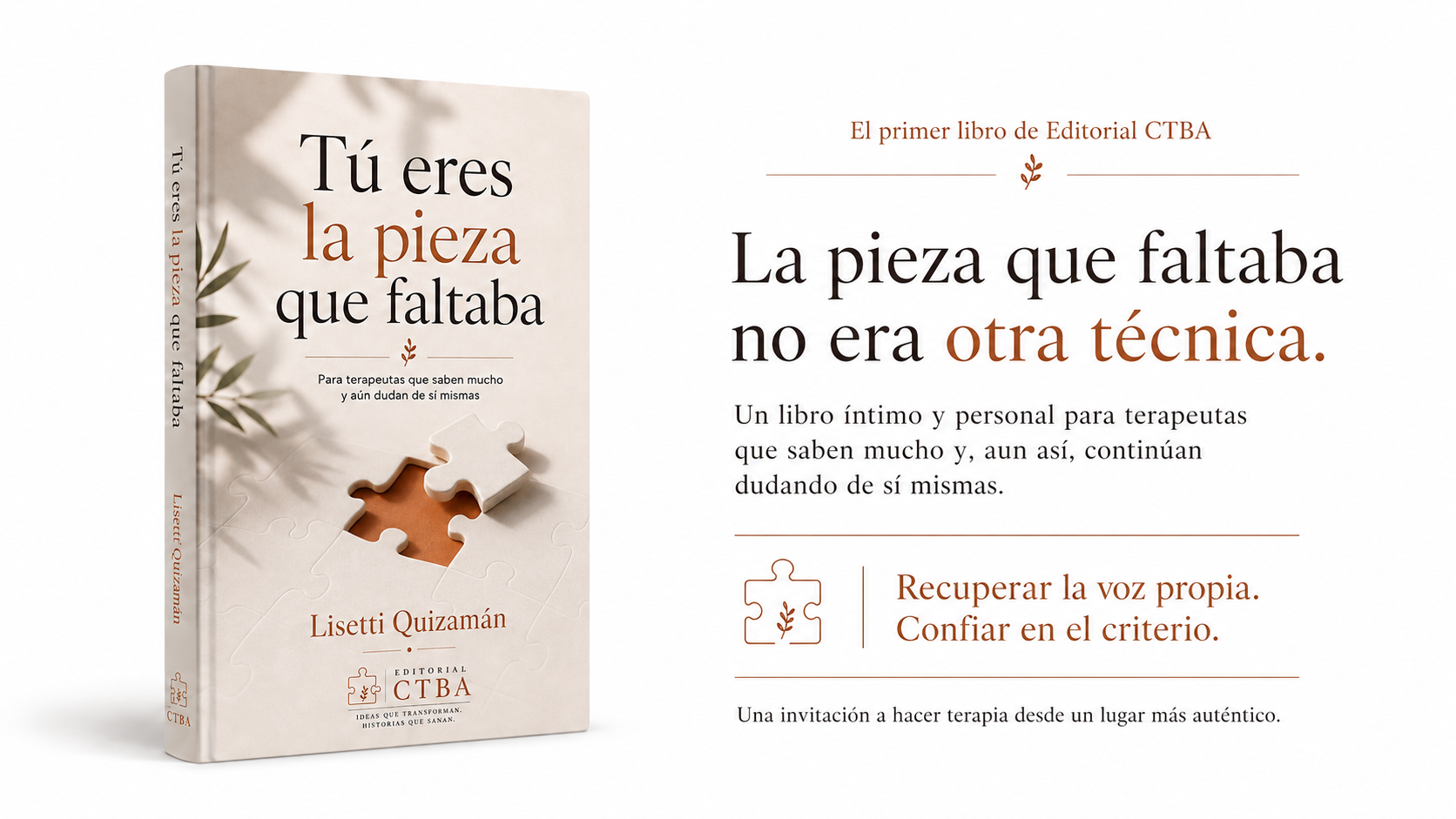 Tú eres la pieza que faltaba